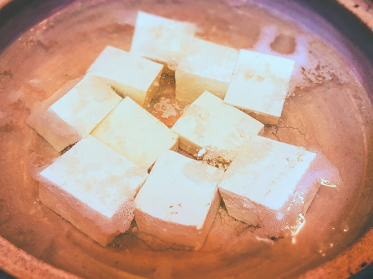 60℃ 旨み染み込む 究極に美味しい湯豆腐