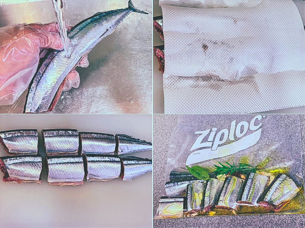 95 病気予防 骨も食べられるさんまコンフィ Boniq ボニーク 公式低温調理レシピサイト