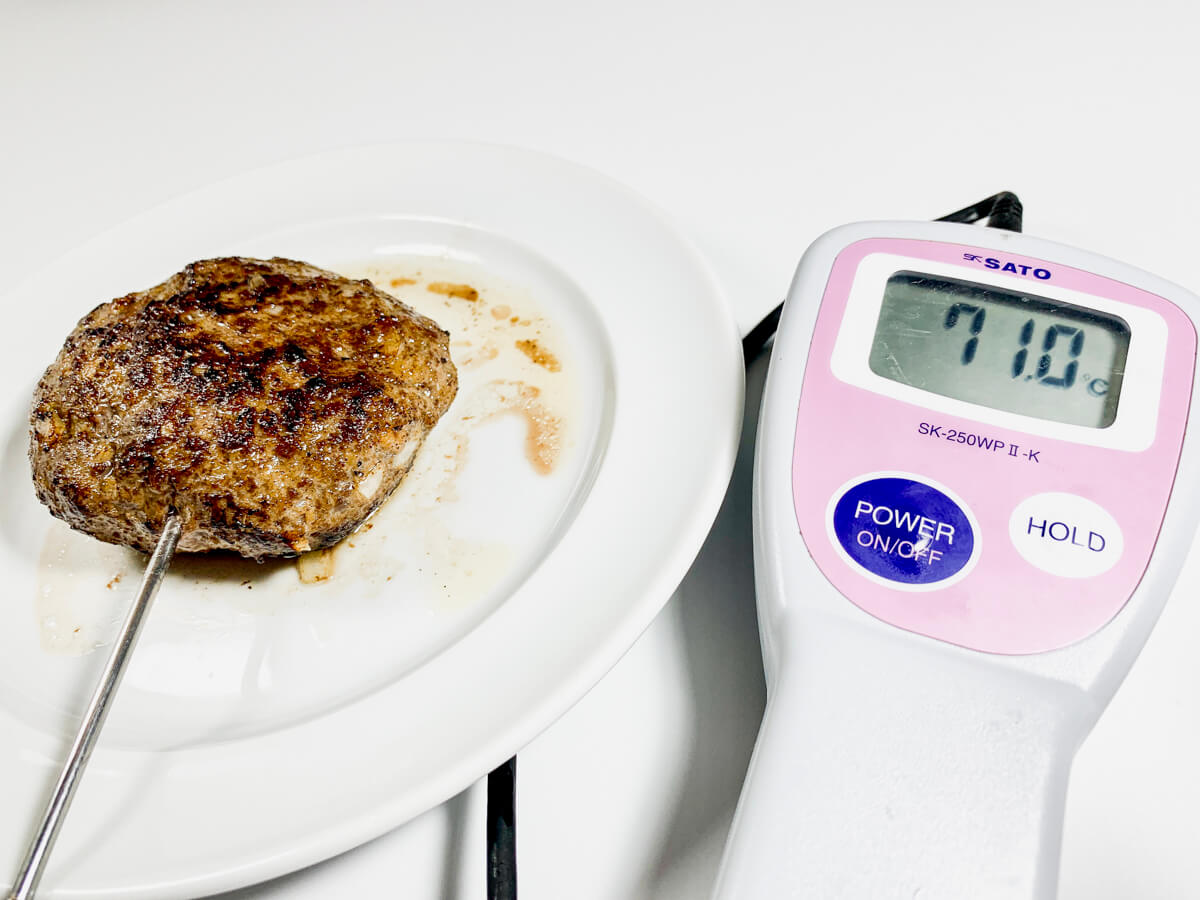 ハンバーグ比較9 1 Boniq低温調理レシピ Boniq ボニーク 公式低温調理レシピサイト