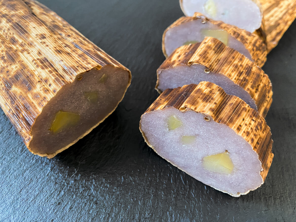 95℃ 米粉の和菓子 竹皮包みの栗入りようかん | BONIQ（ボニーク）公式 