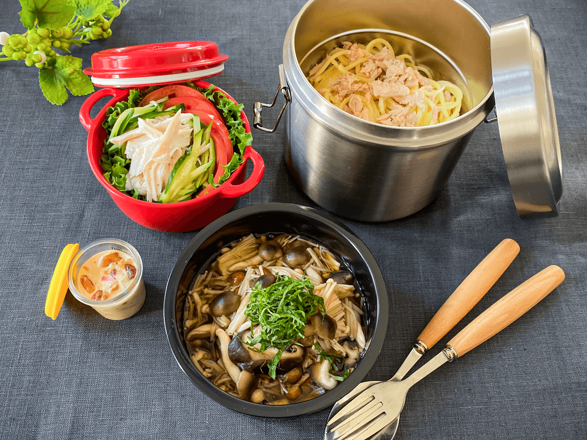 65℃ 和風きのこソースのパスタと棒棒鶏弁当 | BONIQ（ボニーク）公式