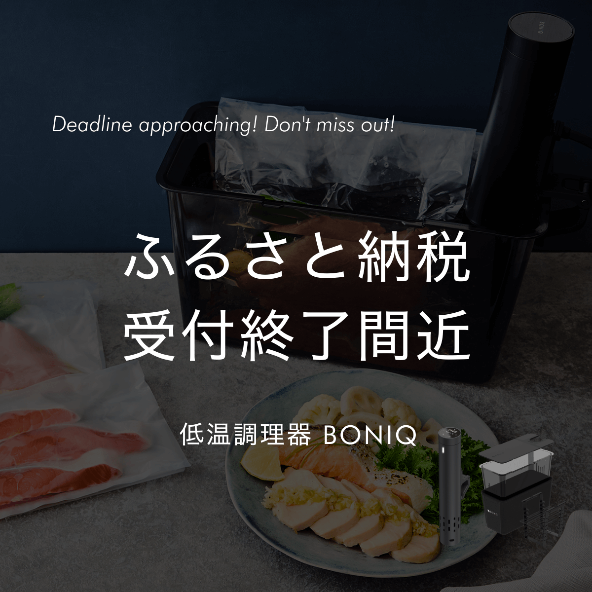 ボニーク　低温調理器　本文ご確認くださいませ。 ポニーク低温調理器 低温調理器具 BONIQ ボニーク 【公式通販】