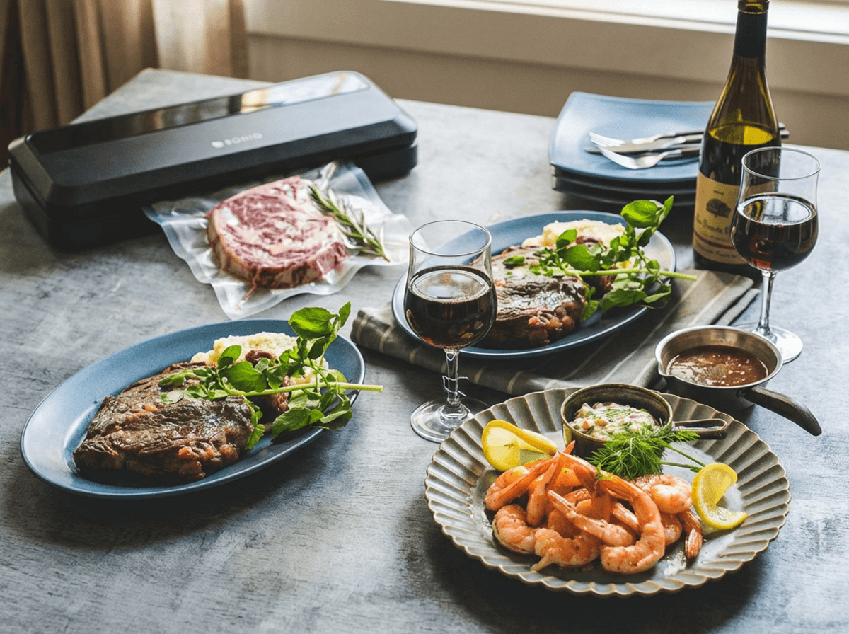 新商品】「真空パック器＆低温調理セット」予約受付開始！先着500名